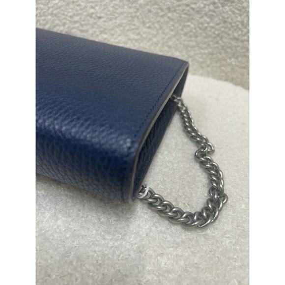 Gucci Dionysus Mini Blue Leather Shoulder Bag - Picture 4 of 5
